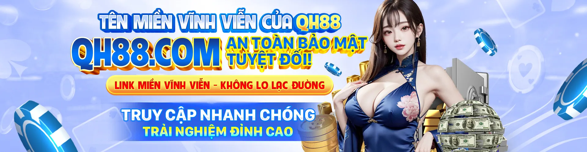 Banner chính thức QH88 2026 với ưu đãi độc quyền