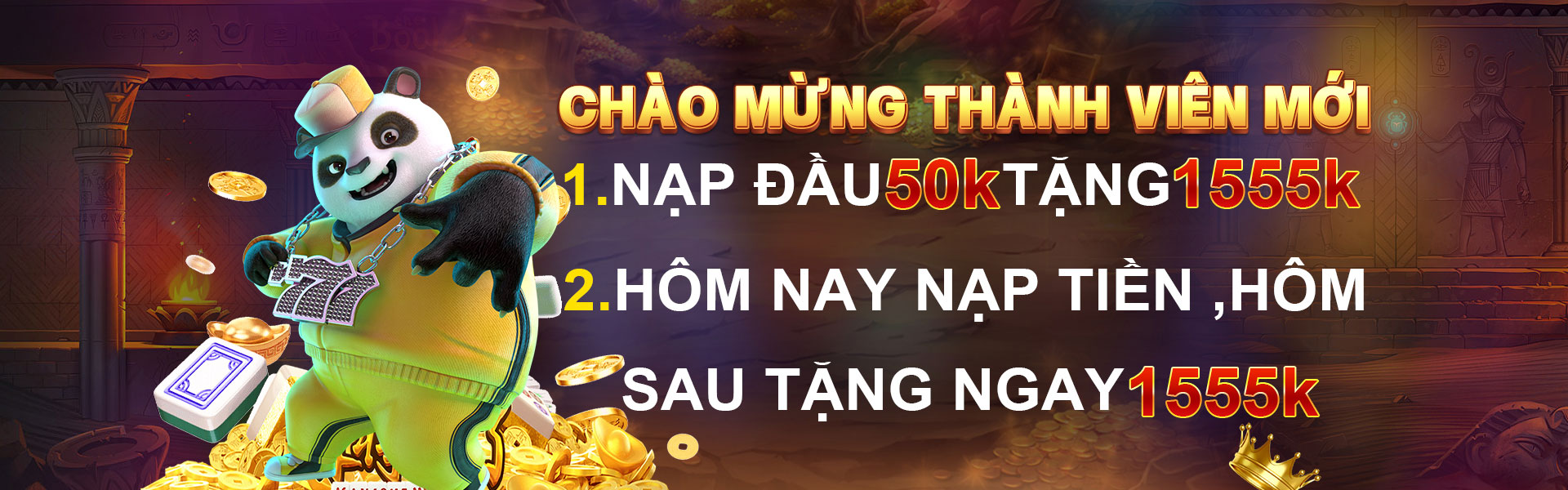 Hình ảnh túi tiền vàng và huy hiệu thưởng 100% chào mừng thành viên mới 555win.
